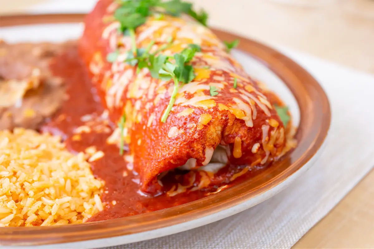 06-21-23 Feature: Wet Burritos - Shredded Chicken or Vegetarian