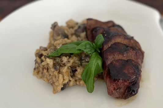 10-30-2023 Feature: Bistro Steak Medallions with Mushroom Risotto
